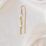 Asta øreringe forgyldt