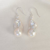 Barok ørekroge - sølv