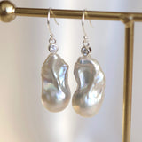 Barok ørekroge - sølv