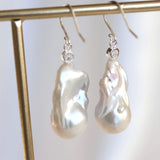 Barok ørekroge - sølv